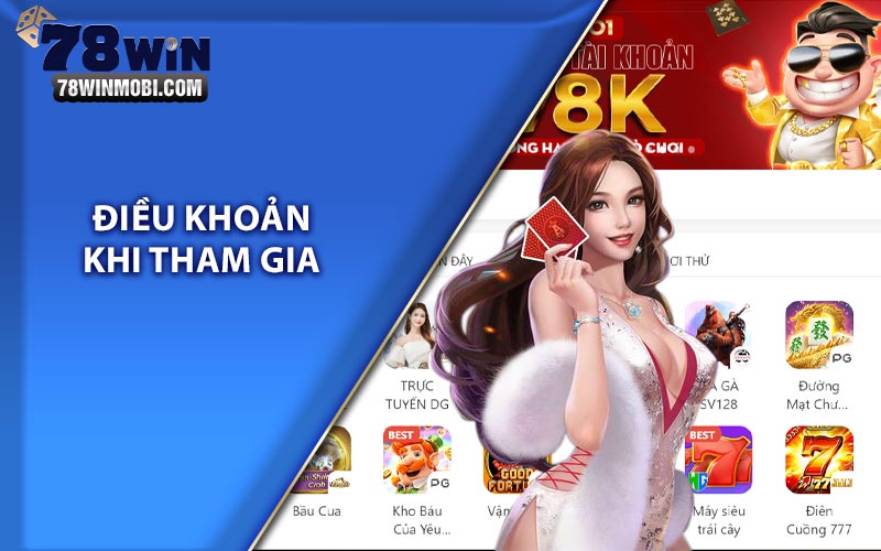 Điều khoản khi tham gia