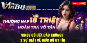 Vin88 Có Lừa Đảo Không? 3 Sự thật Về Mức Độ Uy Tín